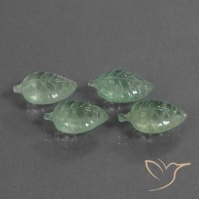 Shop natural 20.20ct Vert menthe léger Préhnite gems, Fantaisie, from Afrique du Sud at GemSelect. In stock, global shipping!