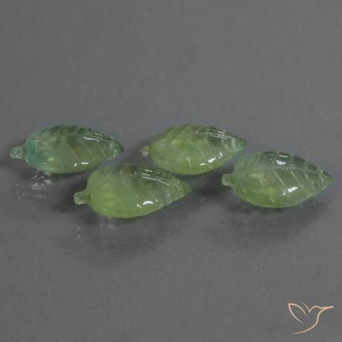Shop natural 35.22ct Vert jaunâtre Préhnite gems, Fantaisie, from Afrique du Sud at GemSelect. In stock, global shipping!