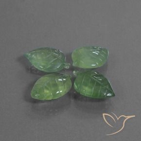 Shop natural 34.58ct Vert terreux Préhnite gems, Fantaisie, from Afrique du Sud at GemSelect. In stock, global shipping!