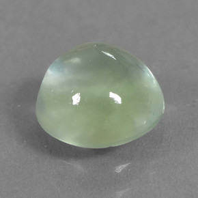Prehnite Vert naturelle Coupe roude, 1.60 ct, Translucide