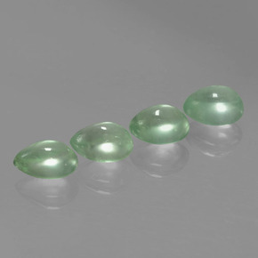Achetez naturel 4,62ct vert préhnite gems, en forme de poire, en provenance afrique du sud chez gemselect. en stock, livraison internationale!