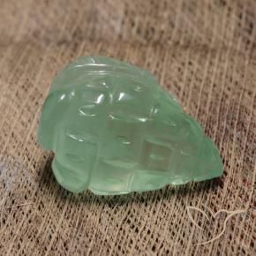 Préhnite Vert clair naturelle Fantaisie, 24.98 ct, Translucide