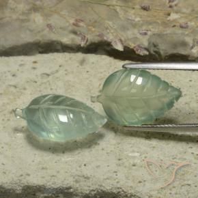 Shop natural 16.04ct Vert très clair Préhnite gems, Taille Fleur, from Afrique du Sud at GemSelect. In stock, global shipping!