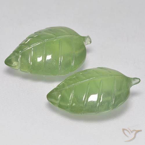 Shop natural 15.75ct Vert chaud Préhnite gems, Fantaisie, from Afrique du Sud at GemSelect. In stock, global shipping!