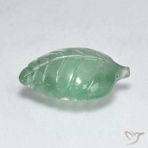 Préhnite Menthe verte naturelle Fantaisie, 4.94 ct, Transparent