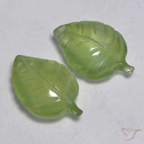 Shop natural 8.53ct Vert jaunâtre Préhnite gems, Fantaisie, from Afrique du Sud at GemSelect. In stock, global shipping!