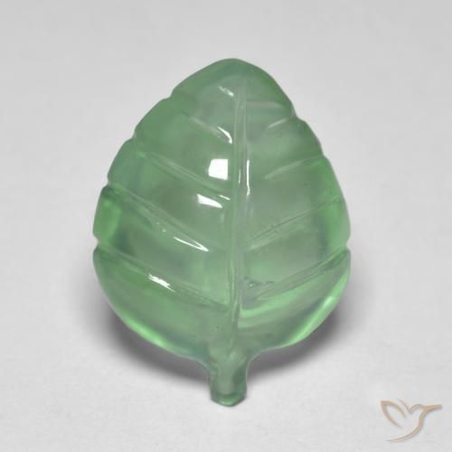 5.96ct Naturel Vert clair Préhnite, Fantaisie, Transparent