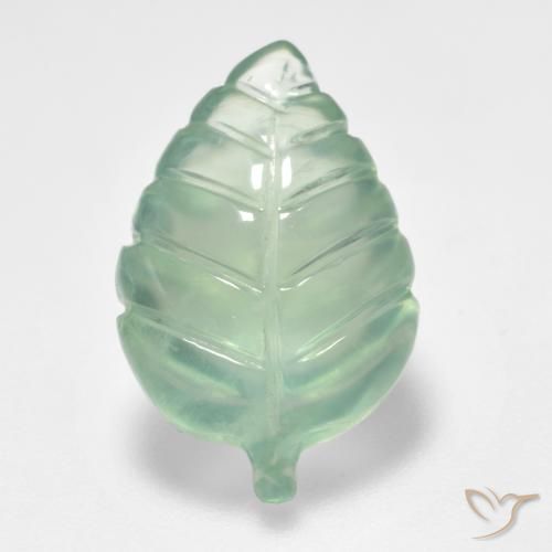 6.27ct Naturel Vert jaune léger Préhnite, Fantaisie, Transparent