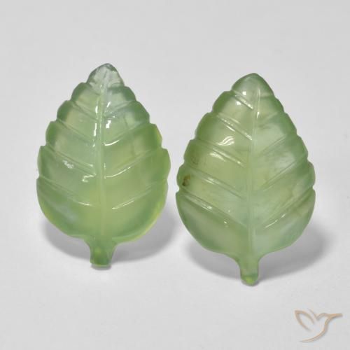 13.11ctw Naturel Vert citron Préhnite, Fantaisie, Transparent