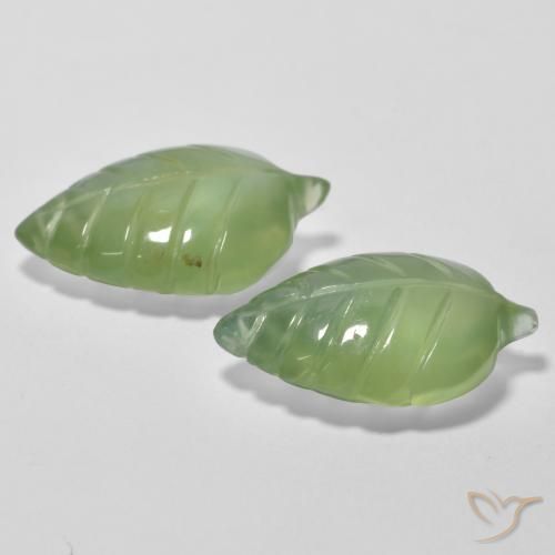 Shop natural 13.11ct Vert citron Préhnite gems, Fantaisie, from Mer du Sud at GemSelect. In stock, global shipping!