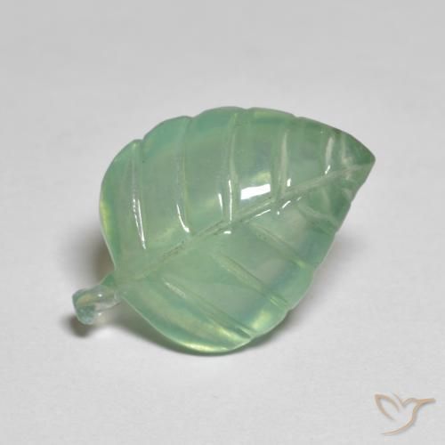 Préhnite Menthe légère naturelle Fantaisie, 7.60 ct, Transparent
