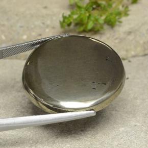 Pyrite Or naturelle Coupe roude, 62.09 ct, Opaque