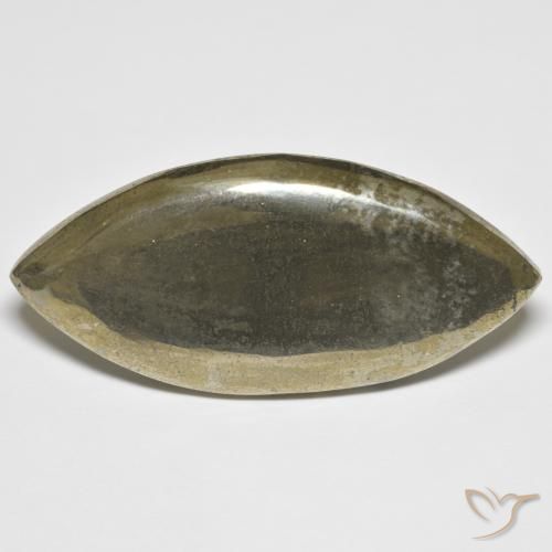45.71ct Naturel Or Pyrite, Marquise, Opaque