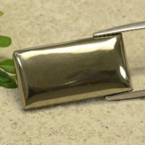 Pyrite Or naturelle Baquette, 19.66 ct, Opaque