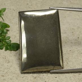 Pyrite Or naturelle Baquette, 25.20 ct, Opaque