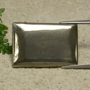 Pyrite Or naturelle Baquette, 25.20 ct, Opaque