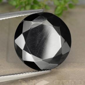 Pyrite gris naturelle coupe roude, 21,15 ct, opaque