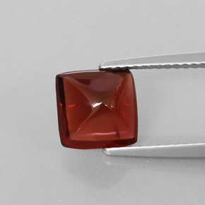Grenat pyrope rouge naturelle transparent, 2,43 ct, transparent / translucide
