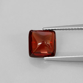 Grenat pyrope rouge naturelle transparent, 2,41 ct, transparent / translucide