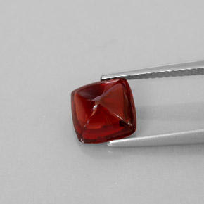 Grenat pyrope rouge naturelle transparent, 2,70 ct, transparent / translucide