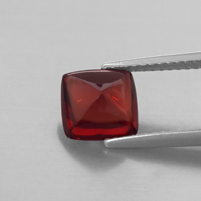 Grenat pyrope rouge naturelle transparent, 2,17 ct, transparent / translucide