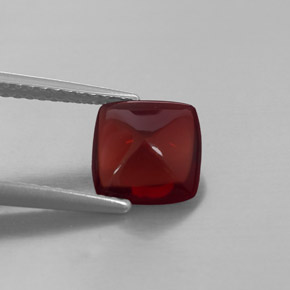 Grenat pyrope rouge naturelle transparent, 1,92 ct, transparent / translucide