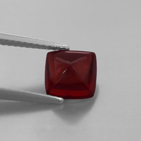 Grenat pyrope rouge naturelle transparent, 2,40 ct, transparent / translucide