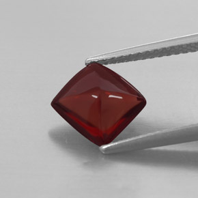 Grenat pyrope rouge naturelle transparent, 2,05 ct, transparent / translucide