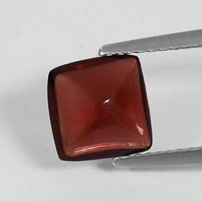 Grenat pyrope rouge naturelle transparent, 2,02 ct, transparent / translucide