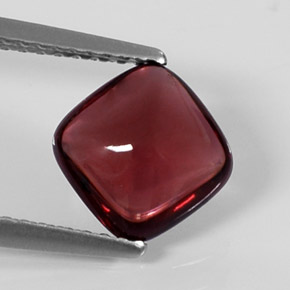 Grenat pyrope rouge naturelle transparent, 2,02 ct, transparent / translucide