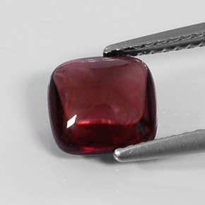 Grenat pyrope rouge naturelle transparent, 2,02 ct, transparent / translucide