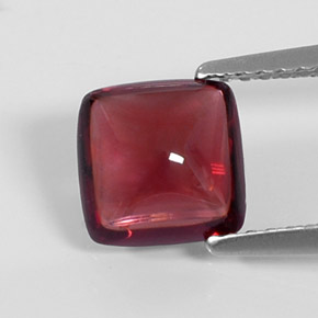 Grenat pyrope rouge naturelle transparent, 1,99 ct, transparent / translucide