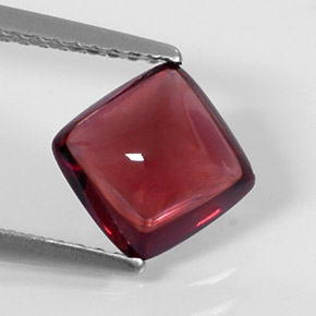 Grenat pyrope rouge naturelle transparent, 1,99 ct, transparent / translucide