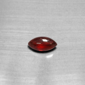 Grenat pyrope rouge naturelle transparent, 1,39 ct, transparent / translucide