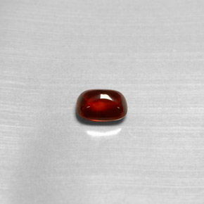 Grenat pyrope rouge naturelle transparent, 1,47 ct, transparent / translucide