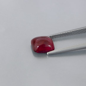 Grenat pyrope rouge naturelle transparent, 2,39 ct, transparent / translucide