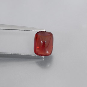 Grenat pyrope rouge naturelle transparent, 2,60 ct, transparent / translucide