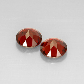 Achetez naturel ct rouge grenat pyrope gems, coupe roude, en provenance mozambique chez gemselect. en stock, livraison internationale!