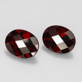 Achetez naturel ct rouge grenat pyrope gems, coupe ovale, en provenance mozambique chez gemselect. en stock, livraison internationale!
