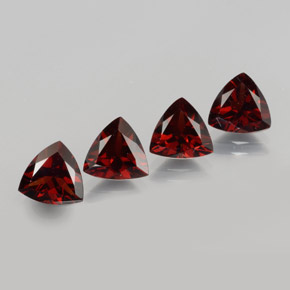 Achetez naturel ct Rouge foncé Grenat pyrope gems, Trillion, En provenance Mozambique chez GemSelect. En stock, livraison internationale!