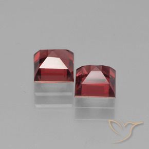 Achetez naturel 1,80ct rouge grenat pyrope gems, carré, en provenance mozambique chez gemselect. en stock, livraison internationale!