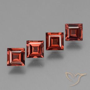 Shop natural 2.71ct Rouge écarlate Grenat pyrope gems, Carré, from Mozambique at GemSelect. In stock, global shipping!