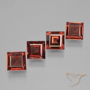Shop natural 2.71ct Rouge foncé Grenat pyrope gems, Carré, from Mozambique at GemSelect. In stock, global shipping!