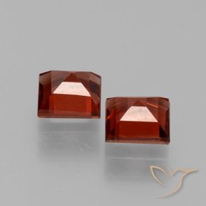 Shop natural 1.54ct Rouge écarlate Grenat pyrope gems, Carré, from Mozambique at GemSelect. In stock, global shipping!