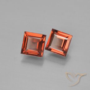 Shop natural 1.43ct Rouge moyen Grenat pyrope gems, Carré, from Mozambique at GemSelect. In stock, global shipping!