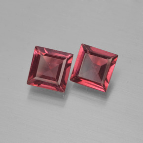 Achetez naturel 1.42ct Rouge moyen Grenat pyrope gems, Carré, En provenance Mozambique chez GemSelect. En stock, livraison internationale!