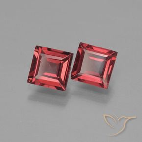 Shop natural 1.55ct Rouge Rosâtre Grenat pyrope gems, Carré, from Mozambique at GemSelect. In stock, global shipping!