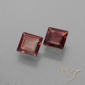 Shop natural 1.29ct Rouge merlot Grenat pyrope gems, Carré, from Mozambique at GemSelect. In stock, global shipping!