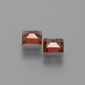 Achetez naturel 1,50ct rouge grenat pyrope gems, carré, en provenance mozambique chez gemselect. en stock, livraison internationale!