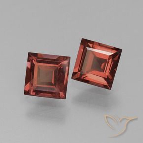Shop natural 1.36ct Rouge écarlate profond Grenat pyrope gems, Carré, from Mozambique at GemSelect. In stock, global shipping!